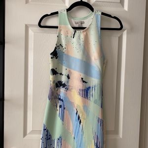 Printed bodycon dress